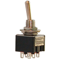 DPDT 6A, On-On Miniature Toggle Switch